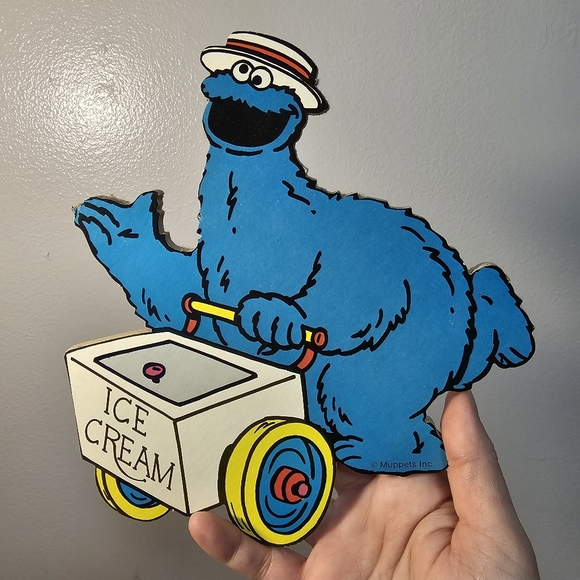 Vintage Dolly Toy Sesame Street Muppets Birthday Party Wall Decor Set - Picture 6 of 10